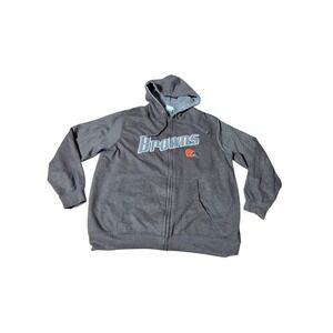 NFL Apparel Cleveland Browns Embroidered Hoodie Mens Size Large BX